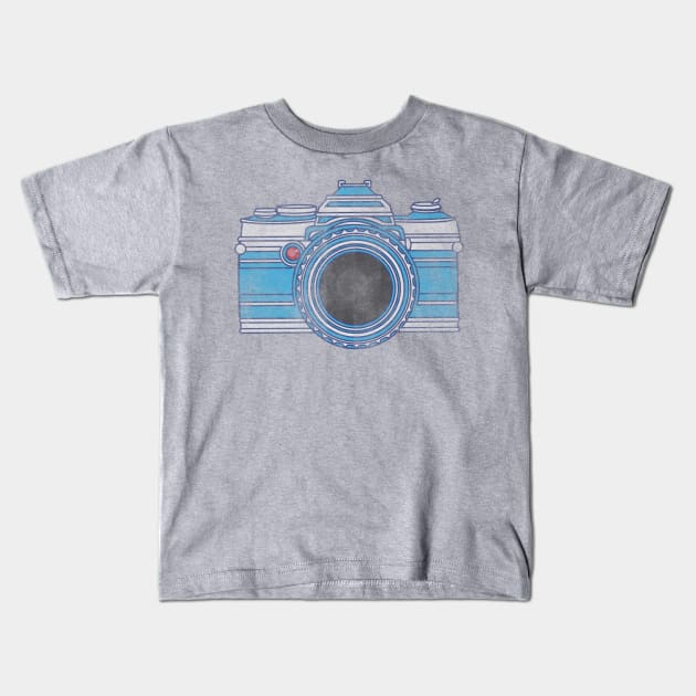 Classic Camera Kids T-Shirt by MarshallWest